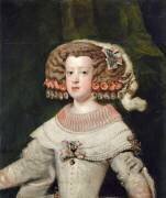 Portrait de l'Infante Marie-Thérèse, future reine de France (1638-1683) (Diego Vélasquez) - Muzeo.com