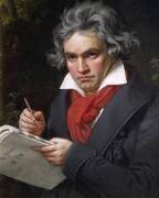 Portrait de Ludwig van Beethoven (Joseph Karl Stieler) - Muzeo.com