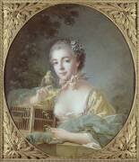 Portrait de madame Baudouin, fille du peintre (François Boucher) - Muzeo.com