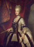 Portrait de Maria Carolina d'Autriche, Reine de Naples (Anton Raphaël Mengs) - Muzeo.com