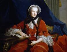 Portrait de Maria Leczinska (Jean-Marc Nattier) - Muzeo.com