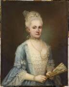 Portrait de Mathilde Querini da Ponte (Pietro Longhi) - Muzeo.com