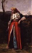 Portrait de Mlle Dobigny (Jean-Baptiste Camille Corot) - Muzeo.com