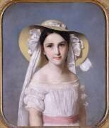 Portrait de Mlle Emily Leo (Wilhelm Auguste Rudolf Lehmann) - Muzeo.com