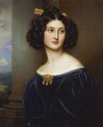 Portrait de Nanette Kaula (Joseph Karl Stieler) - Muzeo.com