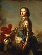 Portrait de Pierre Ier ou Pierre le Grand (Jean-Marc Nattier) - Muzeo.com