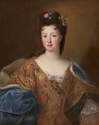 Portrait d'Elisabeth Charlotte d'Orléans, duchesse de Lorraine (1676-1744) (Pierre Gobert) - Muzeo.com