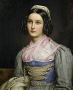 Portrait d'Helene Sedelmayer (Joseph Karl Stieler) - Muzeo.com