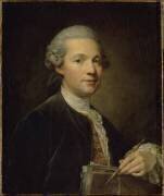 Portrait dit de l'architecte Gabriel (Jean-Baptiste Greuze) - Muzeo.com