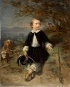 Portrait du fils de l'artiste (Adolphe Yvon) - Muzeo.com