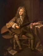 Portrait du musicien Marin Marais (André Bouys) - Muzeo.com