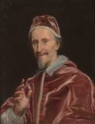 Portrait du pape Clément IX (1600-1669) (Baciccio) - Muzeo.com