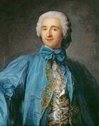 Portrait d'un gentleman en manteau bleu (Jean-Marc Nattier) - Muzeo.com