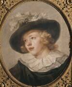 Portrait d'un jeune homme avec un chapeau (Jean-Honoré Fragonard) - Muzeo.com