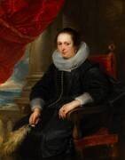 Portrait d'une femme (Pierre Paul Rubens) - Muzeo.com