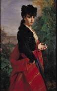 Portrait d'une femme espagnole (Henri Guillaume Schlesinger) - Muzeo.com