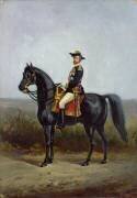 Portrait équestre du général George Ernest Boulanger (Daniel Alexander Williamson) - Muzeo.com