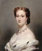 Portrait en buste de l'impératrice Eugénie (Franz Xaver Winterhalter) - Muzeo.com