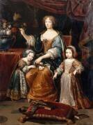 Portrait présumé de la duchesse de la Vallière accompagnée de ses enfants (Jean-Gilbert Murat) - Muzeo.com