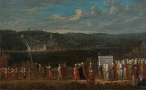Procession de mariage sur le Bosphore (Jean-Baptiste van Mour) - Muzeo.com