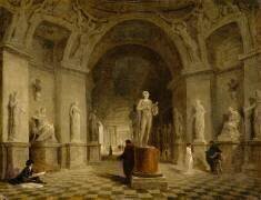Projet d'aménagement de la rotonde de Mars, vers 1797-1800 (Hubert Robert) - Muzeo.com