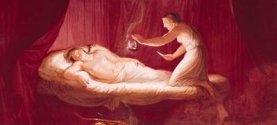 Psyché découvre l'Amour endormi (Andrea Appiani) - Muzeo.com