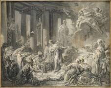 Psyché recevant les honneurs divins (François Boucher) - Muzeo.com