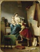 Raphaël rectifiant la pose de son modèle (Alexandre-Evariste Fragonard) - Muzeo.com