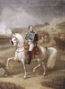 Revue par Charles X du camp de Saint Léonard, à Reims, aprés le Sacre, le 31 mai 1825 (Antoine-Jean Gros) - Muzeo.com