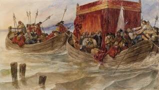 Richelieu, Cinq-Mars et de Thou (Paul Delaroche) - Muzeo.com
