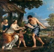 Romulus et Rémus recueillis par Faustulus (Pierre de Cortone) - Muzeo.com