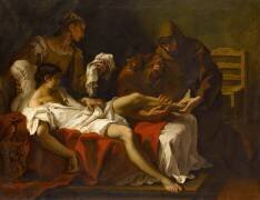 Saint Antoine de Padoue guérissant un jeune homme (Sebastiano Ricci) - Muzeo.com