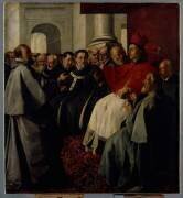 Saint Bonaventure au concile de Lyon (Francisco de Zurbaran) - Muzeo.com