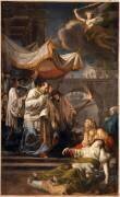 Saint Charles Borromée communiant les pestiférés de Milan (Anicet Charles Gabriel...) - Muzeo.com
