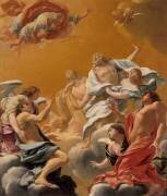 Saint Eustache et sa famille porté au ciel dit aussi L'Apothéose de saint Eustache et de sa famille (Simon Vouet) - Muzeo.com