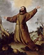 Saint François d'Assise recevant les stigmates (Bartolomé Esteban Murillo) - Muzeo.com