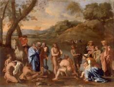 Saint Jean baptisant le peuple (Nicolas Poussin) - Muzeo.com