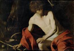 Saint Jean le Baptiste (Le Caravage) - Muzeo.com