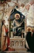 Saint Louis, entre l'Eglise et Saint Thomas d'Aquin, étude (Luc Olivier Merson) - Muzeo.com