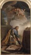 Saint Louis sous les traits de Louis XV recevant la couronne d'épines (Charles-Antoine Coypel) - Muzeo.com