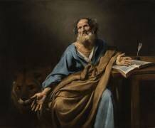 Saint Marc, l'évangéliste (Valentin de Boulogne) - Muzeo.com
