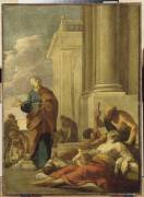 Saint Pierre guérissant les malades avec son ombre (Laurent de La Hyre) - Muzeo.com