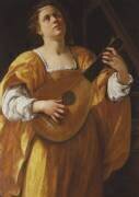 Sainte Cécile (Artemisia Gentileschi) - Muzeo.com