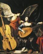 Sainte Cécile et l'Ange (Carlo Saraceni) - Muzeo.com
