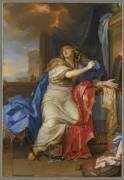 Sainte Madeleine repentante renonce à toutes les vanités de la vie (Charles Le Brun) - Muzeo.com