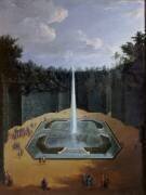 Vue du bosquet de la Fontaine de l'Obélisque dans les jardins de Versailles (Pierre Denis Martin) - Muzeo.com