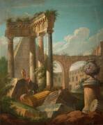 Scène classique - Temple en ruine (Giovanni Paolo Pannini) - Muzeo.com