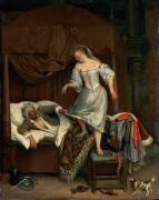 Scène de Chambre (Jan Steen) - Muzeo.com