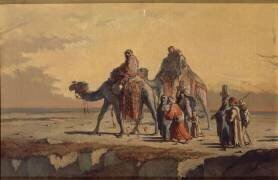 Scène de désert (Francisco Lameyer y Berenguer) - Muzeo.com