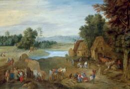Scène de moissons (Théobald Michau) - Muzeo.com